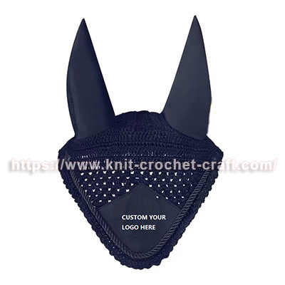 Customize various patterns of horse fly veils, fly bonnet, fly mask with ears, fly hood, fly scrim, ear bonnet