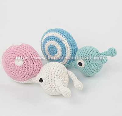 Adorable Crochet Snail Plushies – Handmade with Love!